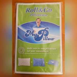 NEW My Pillow Roll & Go  Pillowcase Color - Sea Glass Seaglass